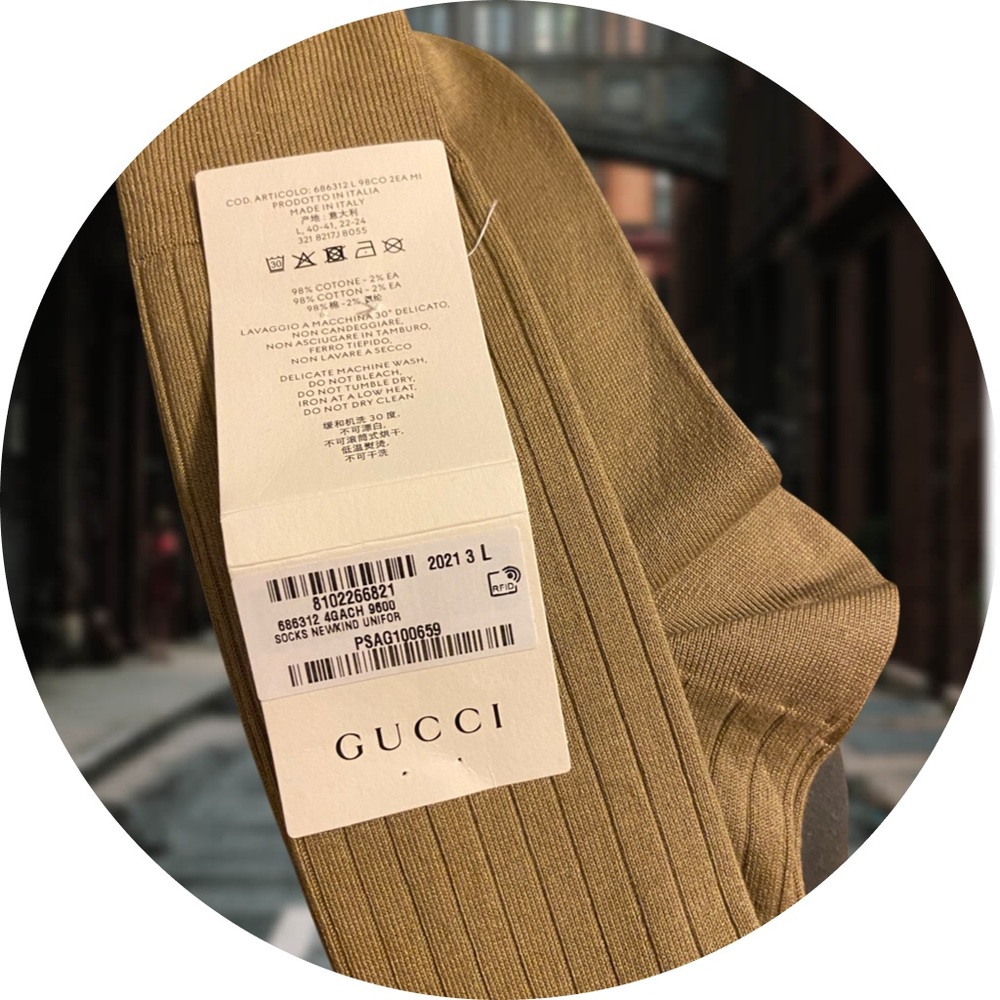 Gucci Dress Socks